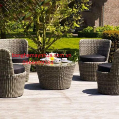 Bộ bàn ghế mây nhựa TT77 Bộ bàn ghế mây nhựa TT77