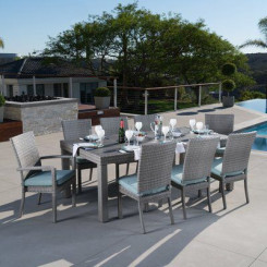 Bộ bàn ghế mây nhựa TT03 Bộ bàn ghế mây nhựa TT03