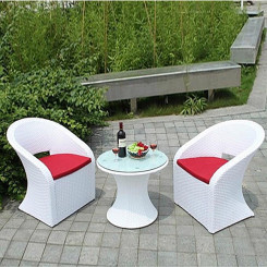 Bộ bàn ghế mây nhựa TT15 Bộ bàn ghế mây nhựa TT15