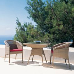 Bộ bàn ghế mây nhựa TT62 Bộ bàn ghế mây nhựa TT62