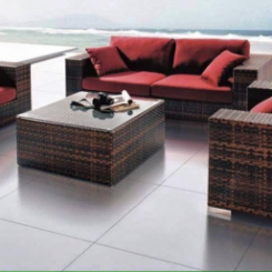 Bộ bàn ghế Sofa mây nhựa TT04 Bộ bàn ghế Sofa mây nhựa TT04