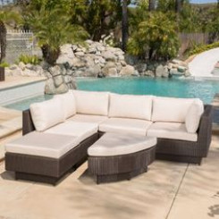 Bộ bàn ghế Sofa mây nhựa TT21 Bộ bàn ghế Sofa mây nhựa TT21