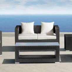 Bộ bàn ghế Sofa mây nhựa TT25 Bộ bàn ghế Sofa mây nhựa TT25