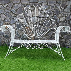 Ghế tựa khung sắt nghệ thuật TT13 Ghế tựa khung sắt nghệ thuật TT13