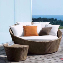 Giường bể bơi mây nhựa TT03 Giường bể bơi mây nhựa TT03