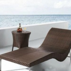 Giường bể bơi mây nhựa TT08 Giường bể bơi mây nhựa TT08