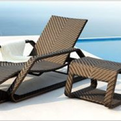 Giường bể bơi mây nhựa TT16 Giường bể bơi mây nhựa TT16