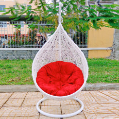Xích đu mây nhựa đôi TT31 Xích đu mây nhựa đôi TT31