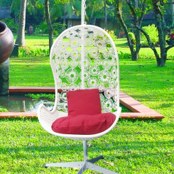 Xích đu mây nhựa đơn TT14 Xích đu mây nhựa đơn TT14