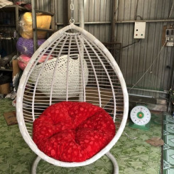 Xích đu mây nhựa đơn TT39 Xích đu mây nhựa đơn TT39