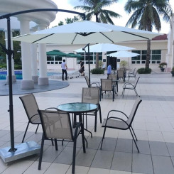 Ghế Fansipan Patio đệm da Ghế Fansipan Patio đệm da