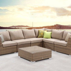 Bộ bàn ghế Sofa mây nhựa TT46 Bộ bàn ghế Sofa mây nhựa TT46