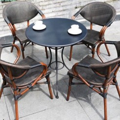 Bộ bàn ghế Cafe sân vườn Textilene