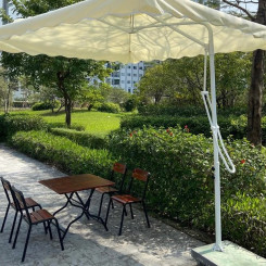 Bộ bàn ghế cafe chân sắt mặt gỗ nan Bộ bàn ghế cafe chân sắt mặt gỗ nan