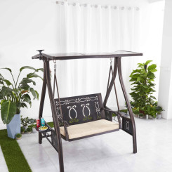 Xích đu lồng mây nhựa TT55 đơn độc đáo Xích đu lồng mây nhựa TT55 đơn độc đáo