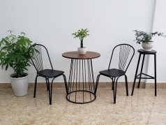 Những mẫu thiết kế bàn ghế sắt cafe độc đáo 2023 [Tư vấn]