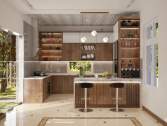 Xu hướng thiết kế nhà bếp trên sân thượng và những điều cần lưu ý Xu hướng thiết kế nhà bếp trên sân thượng và những điều cần lưu ý