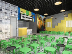 Làm đẹp không gian phòng bếp với thiết kế quầy bar hiện đại Làm đẹp không gian phòng bếp với thiết kế quầy bar hiện đại