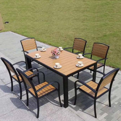Bộ bàn ăn 06 ghế Composite 03 Bộ bàn ăn 06 ghế Composite 03