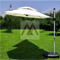 Ô dù lệch tâm tròn đường kính 3m loại chỉnh góc nghiêng Ô dù lệch tâm tròn đường kính 3m loại chỉnh góc nghiêng