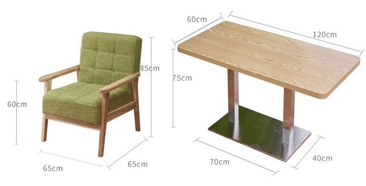 Kích thước bàn ghế cà phê chuẩn nhất