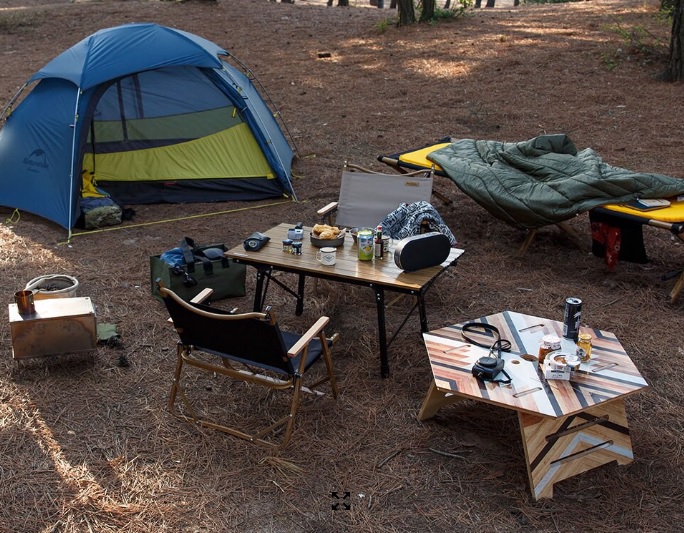 Ghế được sử dụng nhiều khi đi cắm trại, picnic